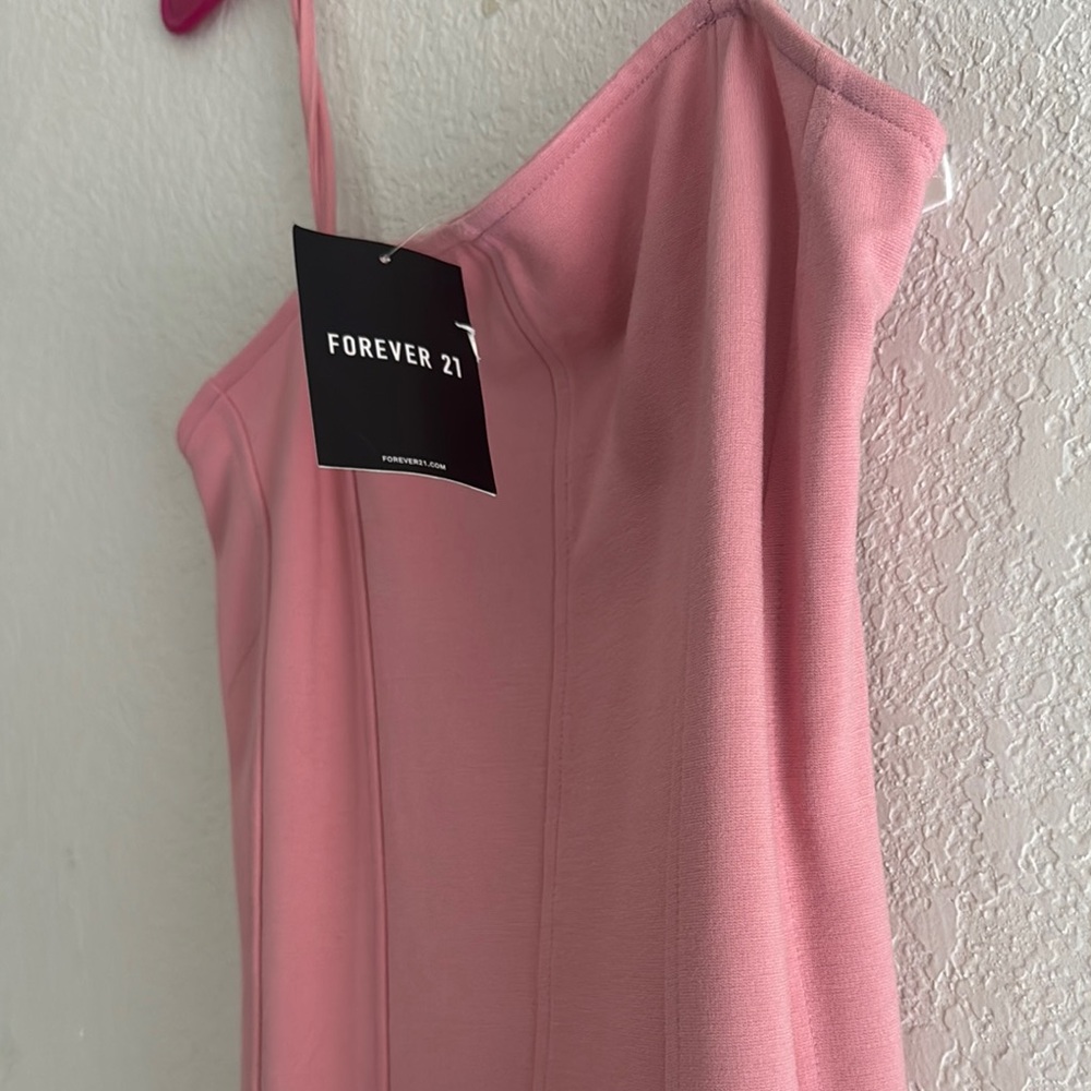Forever 21 Pink Sleeveless Sheath Mini Dress - Picture 3 of 5